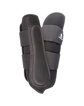 Guêtres Antérieures AirWave EZ Wrap ll Classic Equine Splint Boots Black