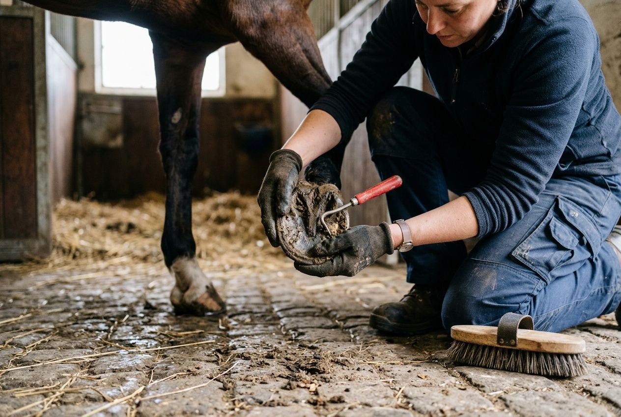 Soins des sabots du cheval : guide complet pour entretenir les sabots